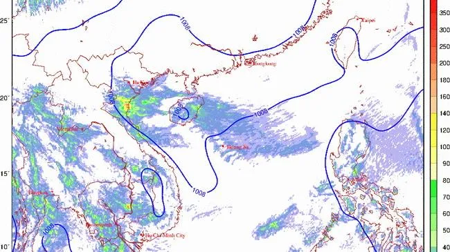 Dự báo thời tiết 10 ngày tới (26/9 - 6/10/2021): mưa dông nhiều nơi, đề phòng lũ quét