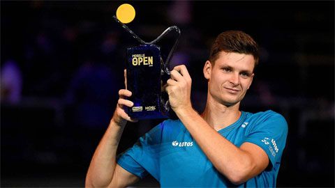 Tin tennis: Hubert Hurkacz giành cú đúp danh hiệu ở Moselle Open 2021
