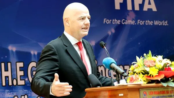 Tin bóng đá: Chủ tịch FIFA nói lời đặc biệt với bóng đá Việt Nam