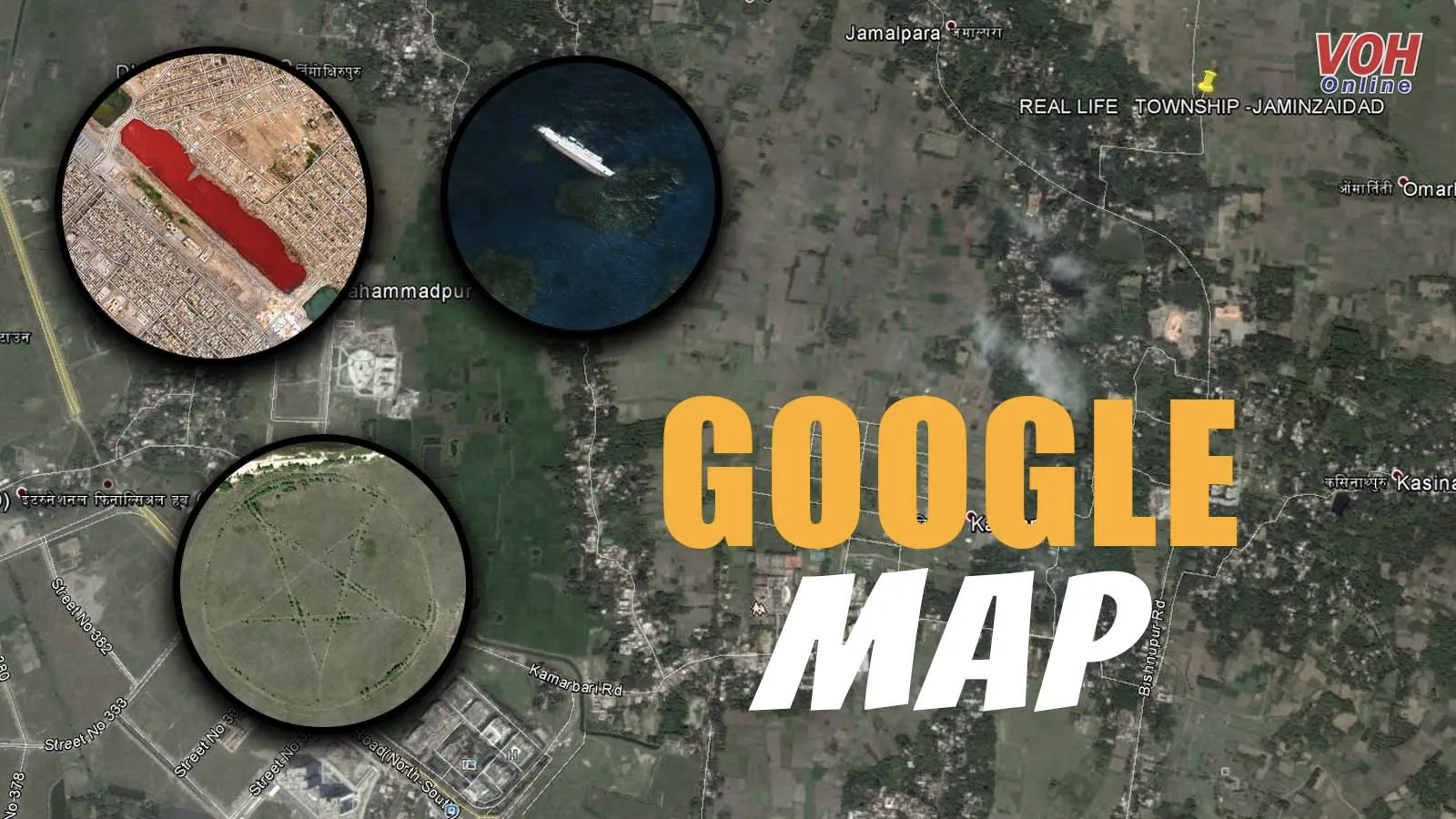 15 hình ảnh kỳ lạ được tìm thấy trên Google Map khiến con người kinh ngạc