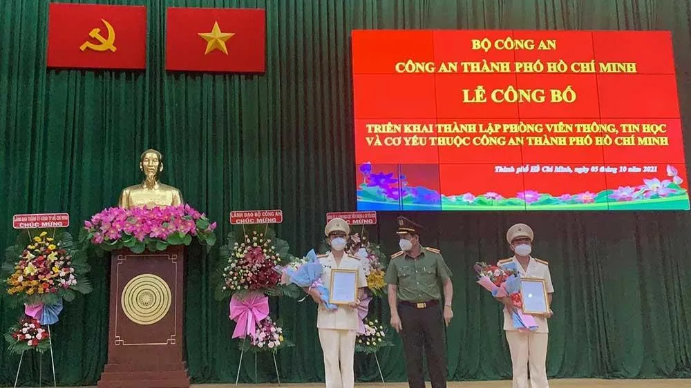 Công an TPHCM: Trung tá Lê Minh Hiếu làm trưởng phòng Viễn thông, tin học và cơ yếu