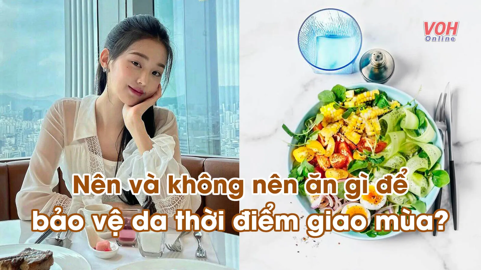 Chế độ ăn kiêng chống viêm da, dị ứng da vào thời điểm giao mùa