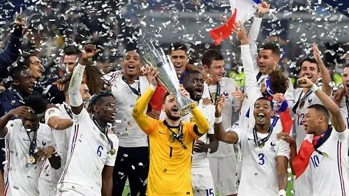 Ngược dòng đá bại Tây Ban Nha, Pháp lên ngôi vô địch UEFA Nations League