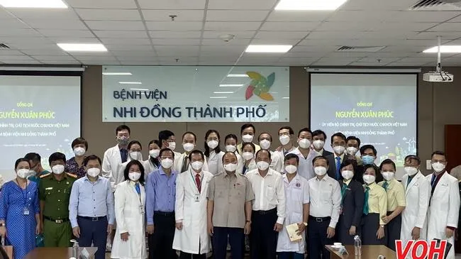 Bệnh viện Nhi Đồng TPHCM, tuổi còn trẻ nhưng thành tích sẽ ngày càng lớn
