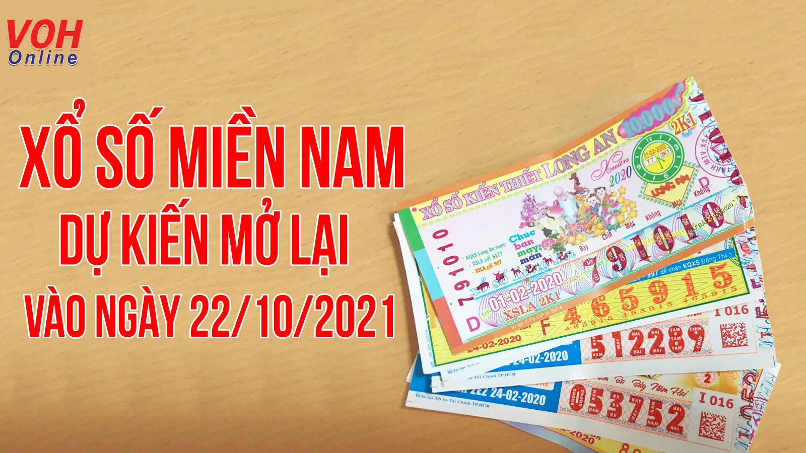 Xổ số miền Nam dự kiến phát hành lại từ 22-10-2021