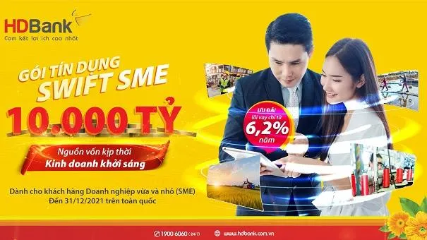 Phục hồi kinh doanh với gói vay online lãi suất chỉ từ 4,99% của HDBank