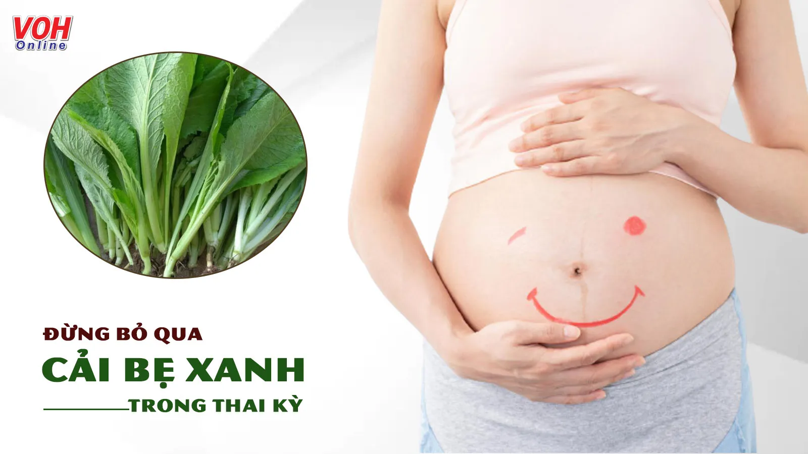 Bà bầu ăn cải bẹ xanh được không?