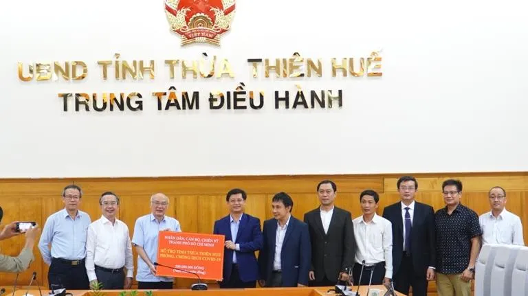 TPHCM cảm ơn Thừa Thiên Huế giúp đỡ chống dịch Covid-19