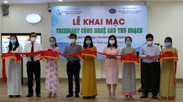 Khai mạc Techmart trực tuyến Công nghệ sau thu hoạch 2021