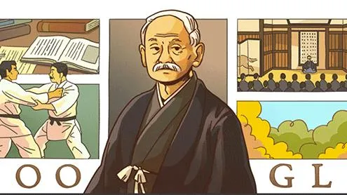 Google Doodle tôn vinh  kỷ niệm 161 năm ngày sinh &#039;cha đẻ&#039; môn Judo