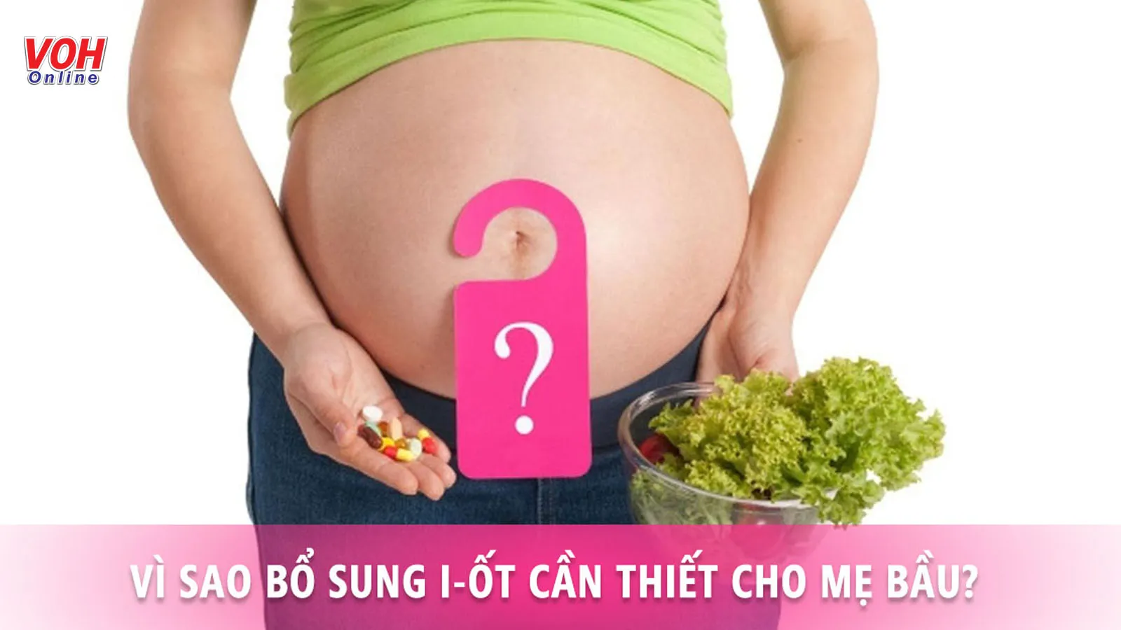 Bổ sung iot cho bà bầu bao nhiêu là hợp lý?