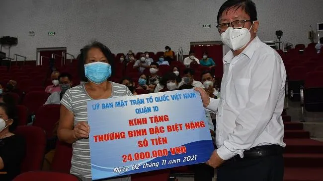 Quận 10 tổ chức Lễ phát động Tháng cao điểm “Vì người nghèo” năm 2021