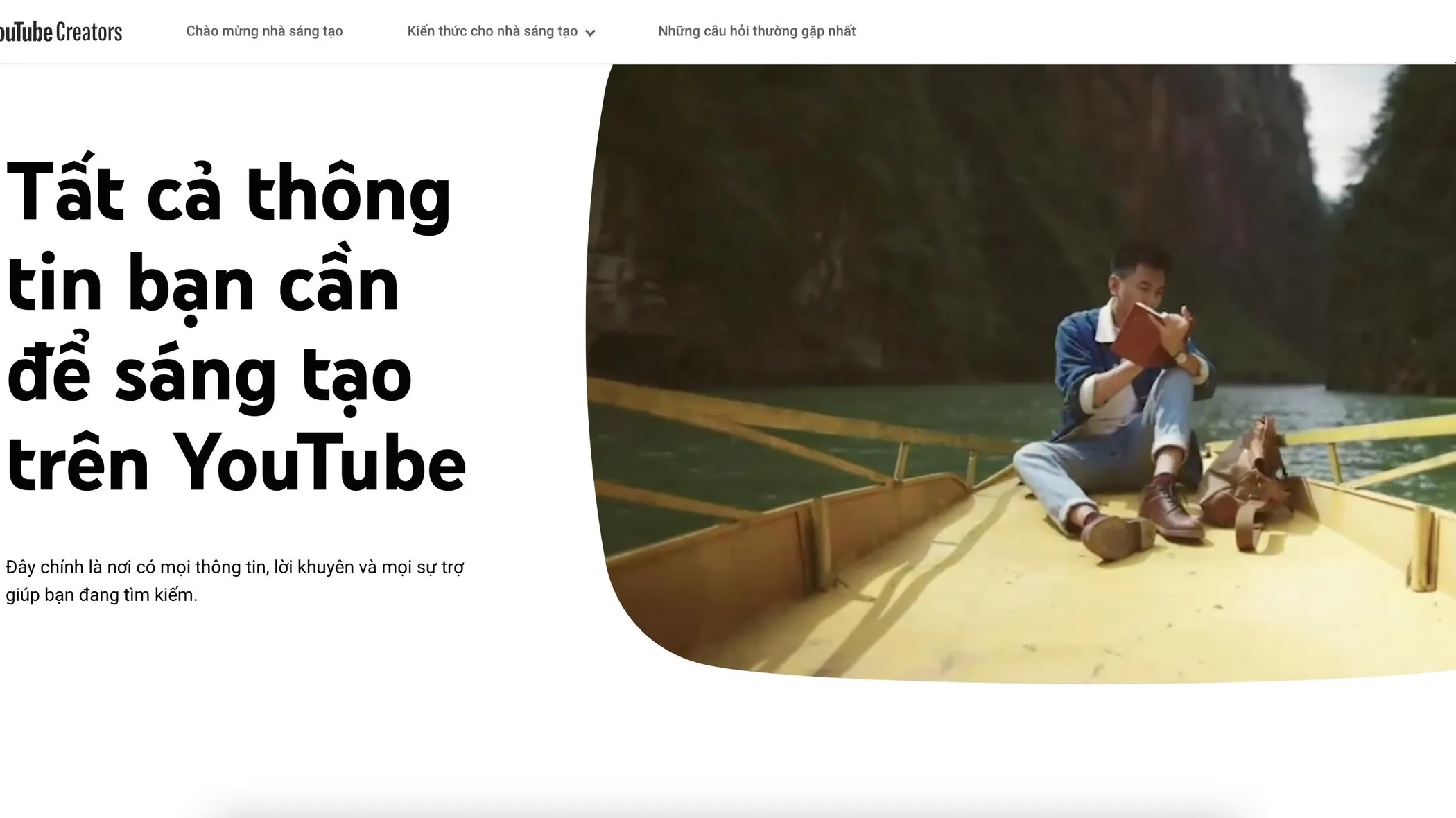 Youtube ra mắt trang web thông tin tiếng Việt hỗ trợ nhà sáng tạo nội dung Youtube