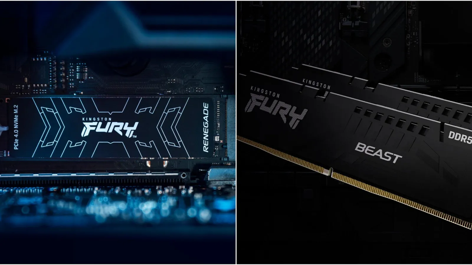 Kingston FURY cho ra mắt DDR5 và ổ cứng PCIe 4.0 NVMe mới