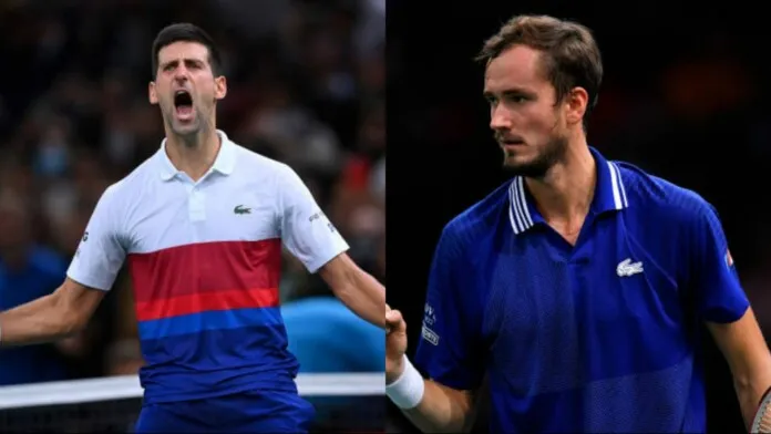 Paris Masters 2021: Djokovic có cơ hội phục thù Medvedev tại chung kết