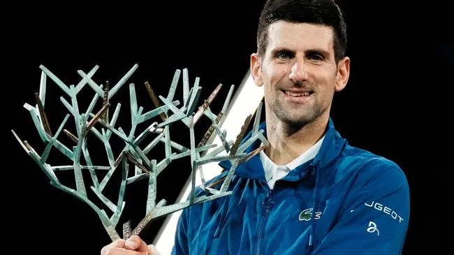 Đòi nợ Medvedev thành công, Djokovic có lần thứ 6 đăng quang Paris Masters