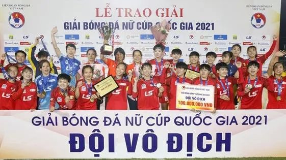 Giành chiến thắng thuyết phục, TPHCM vô địch Giải nữ Cup quốc gia 2021