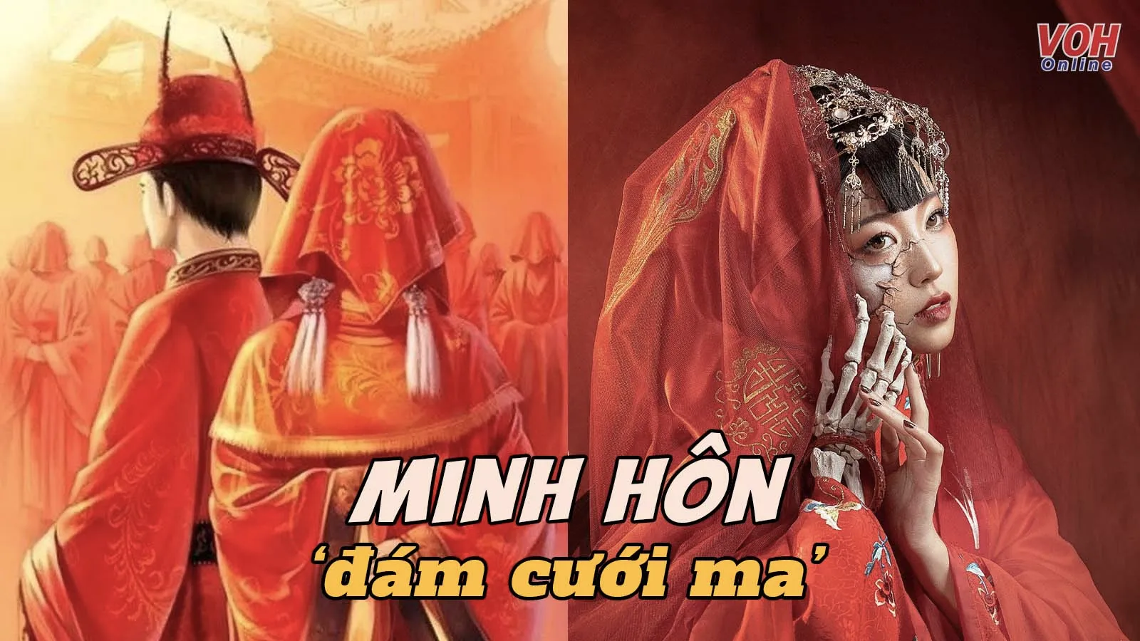 Minh hôn là gì? Đám cưới ma dành cho người chết ở Trung Quốc