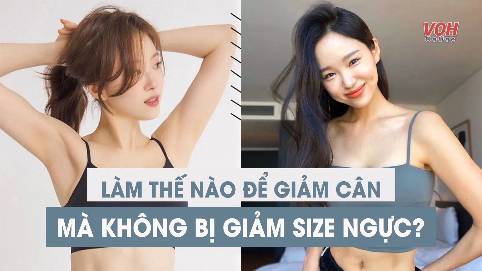 8 cách giảm cân nhưng không giảm vòng 1