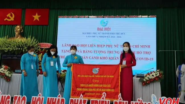 Đại hội đại biểu phụ nữ nhiệm kỳ đầu tiên tại TP Thủ Đức