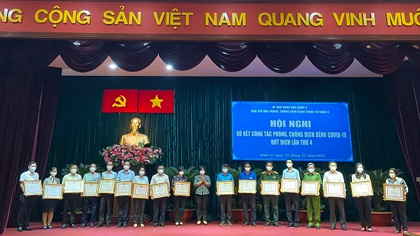 Đoàn kết là sức mạnh để Quận 4 vượt qua dịch bệnh Covid-19