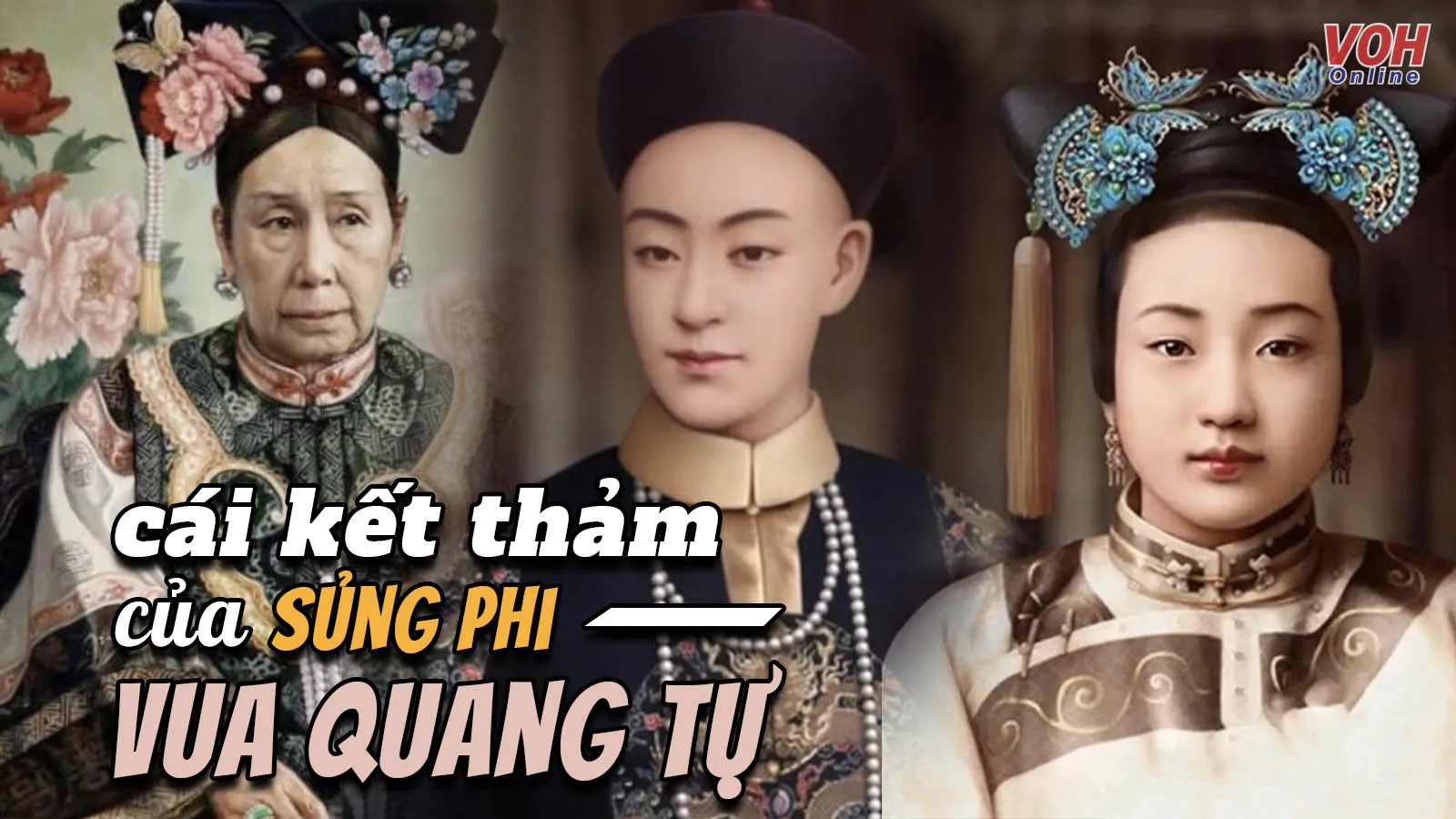 Không vừa mắt Từ Hy Thái Hậu dù là sủng phi của vua Quang Tự Trân Phi nhận cái kết đắng!