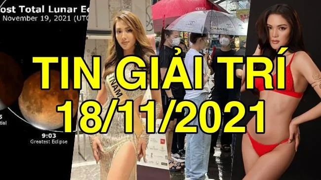 Tin tức giải trí 18/11: Người Việt có thể xem Nguyệt thực một phần dài nhất thế kỷ