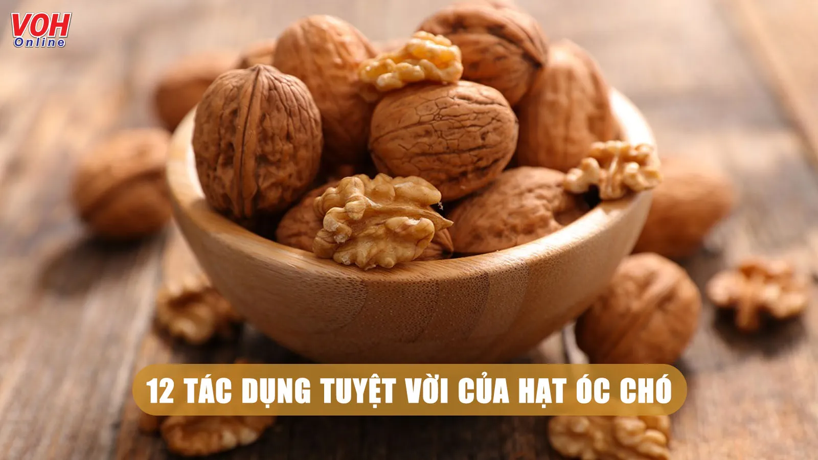 12 tác dụng của quả óc chó mà người dùng phải biết