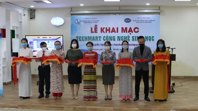 Techmart Công nghệ sinh học 2021 chính thức khai mạc