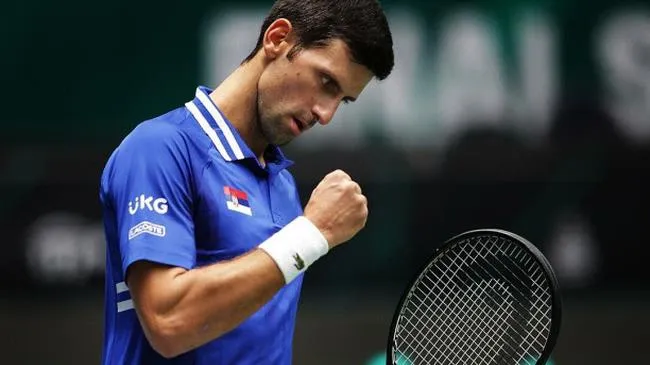 Davis Cup 2021: Djokovic giúp ĐT Serbia khởi đầu thuận lợi
