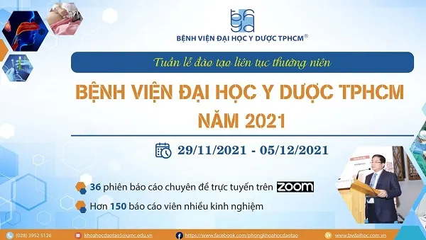 36 phiên báo cáo cập nhật kiến thức mới nhất tại Tuần lễ Đào tạo Y khoa liên tục