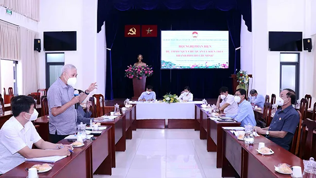 Đô thị phải kết nối không gian mở gắn với việc kế thừa, bảo tồn văn hóa