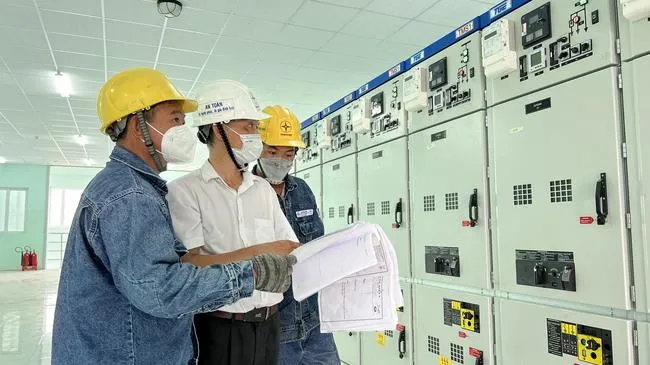 Lễ gắn biển công trình thi đua  Trạm biến áp 110kV Phước Long và đường dây đấu nối