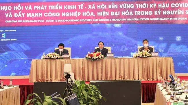 Thủ tướng Phạm Minh Chính dự Diễn đàn cấp cao thường niên về cách mạng công nghiệp lần thứ 4