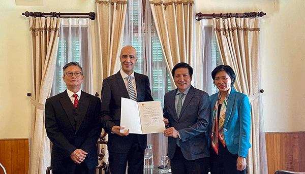 Doanh nhân Đoàn Hữu Đức làm Lãnh sự danh dự Morocco tại TPHCM