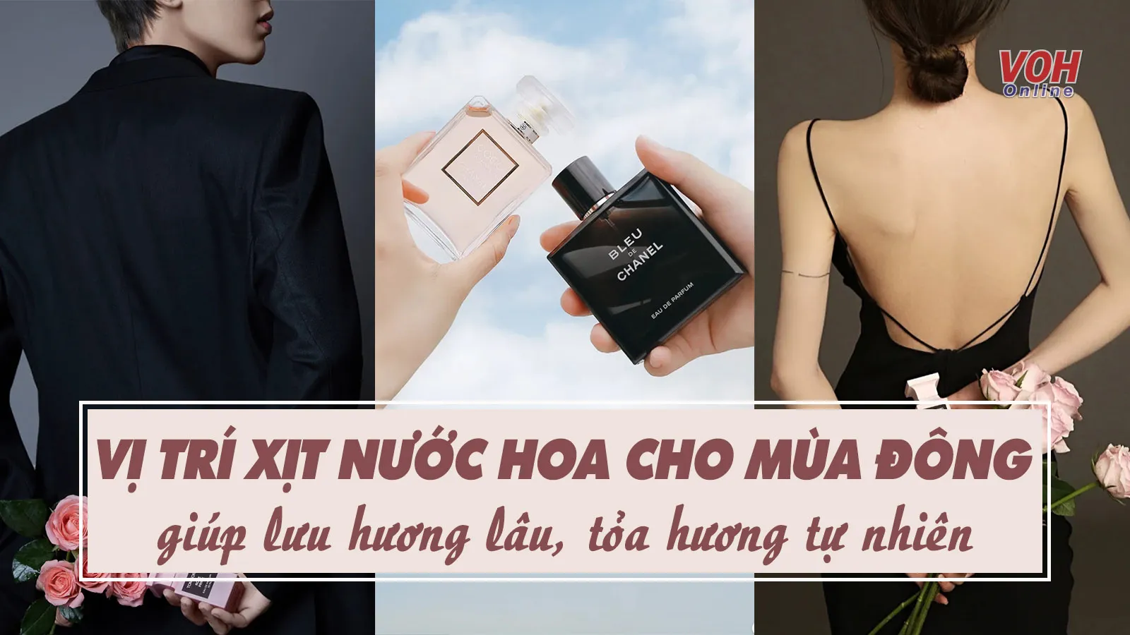 5 vị trí xịt nước hoa tinh tế và lưu hương lâu cho mùa đông