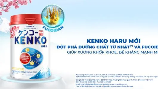 Vinamilk đưa dưỡng chất Fucoidan vào sản phẩm dinh dưỡng mới