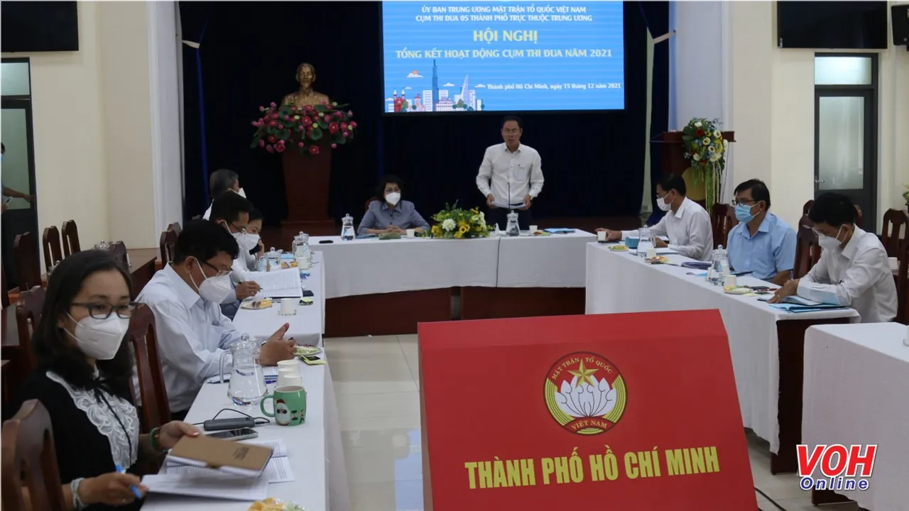 TPHCM tổng kết cụm thi đua 5 Thành phố trực thuộc Trung ương