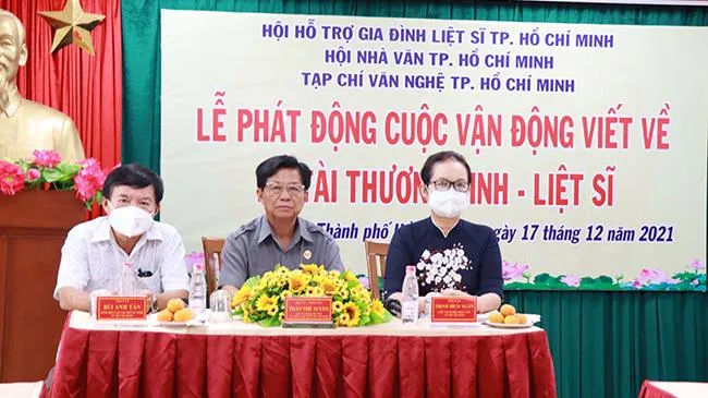 Phát động cuộc vận động viết về đề tài Thương binh, Liệt sĩ