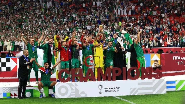 Arab Cup 2021: Algeria vô địch lên ngôi vô địch