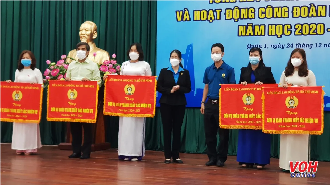 Quận 1 tổng kết phong trào công nhân viên chức – lao động và hoạt động công đoàn Khối trường học năm