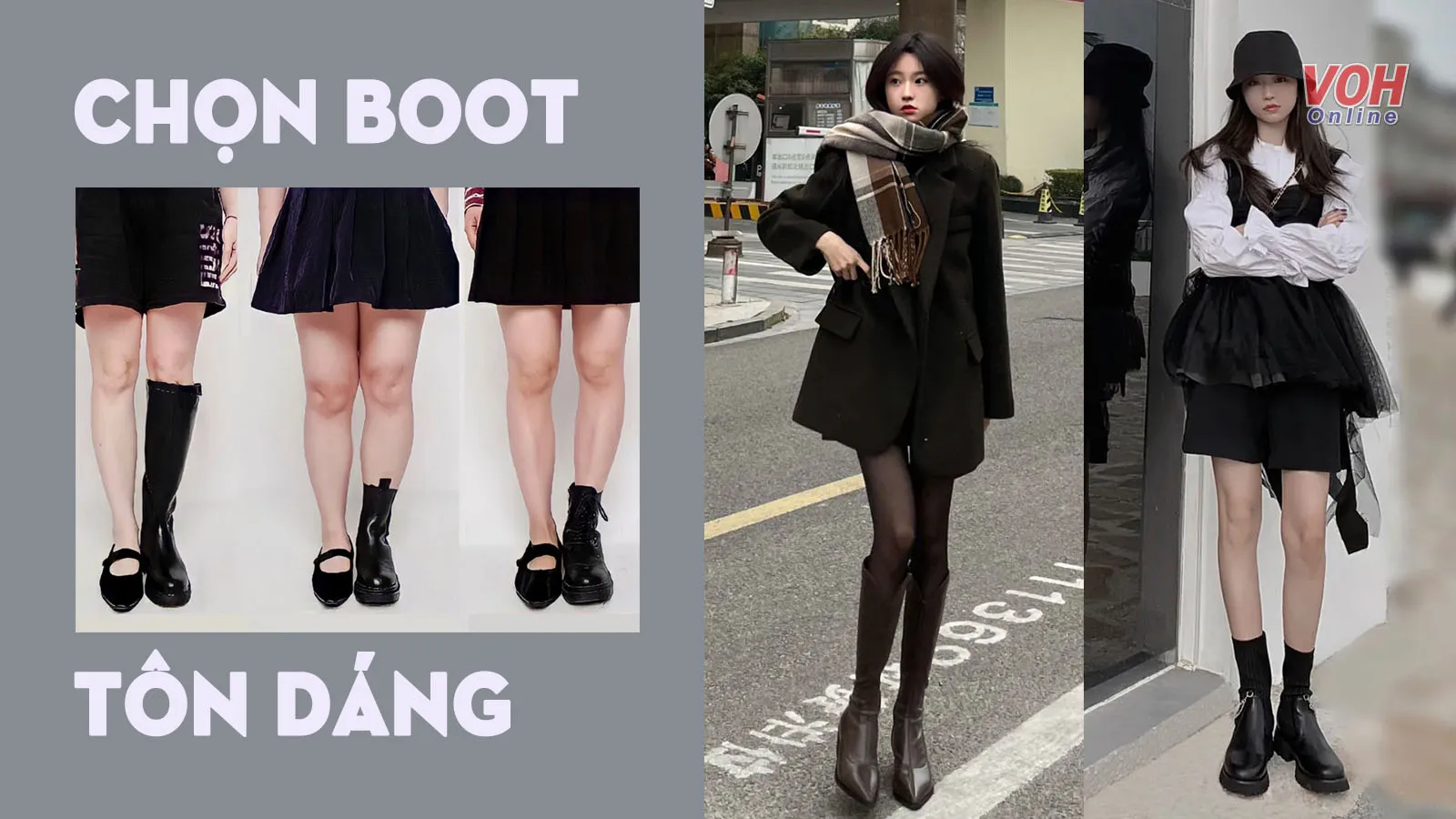 Cách chọn boot giúp bạn sở hữu dáng thon gọn, chân thon dài