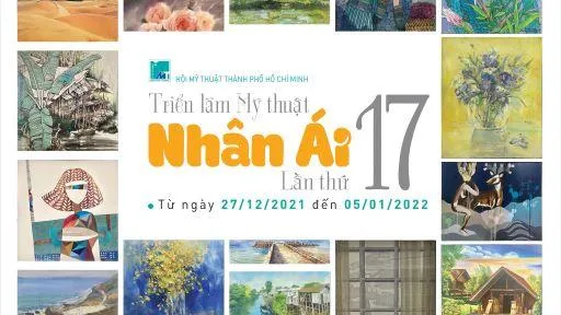 Khai mạc Triển lãm Mỹ thuật Nhân ái năm 2021