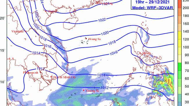 Dự báo thời tiết ngày mai 30/12/2021: Bắc bộ giảm rét
