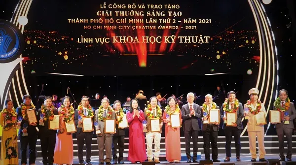 Trường Đại học Bách khoa có 3 công trình đạt Giải thưởng Sáng tạo TPHCM