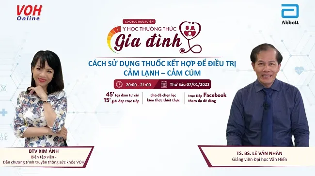 [Livestream] Cách sử dụng thuốc kết hợp để điều trị cảm lạnh - cảm cúm