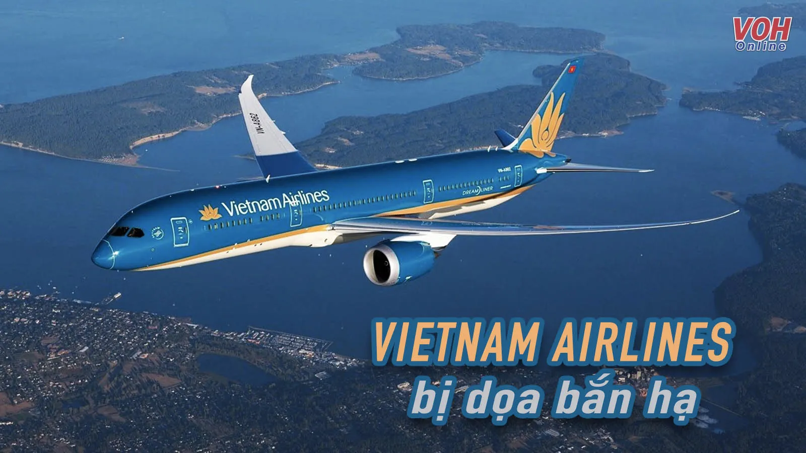 Chuyến bay VN5311 của Vietnam Airlines bị dọa bắn hạ khi đi qua vịnh Tokyo