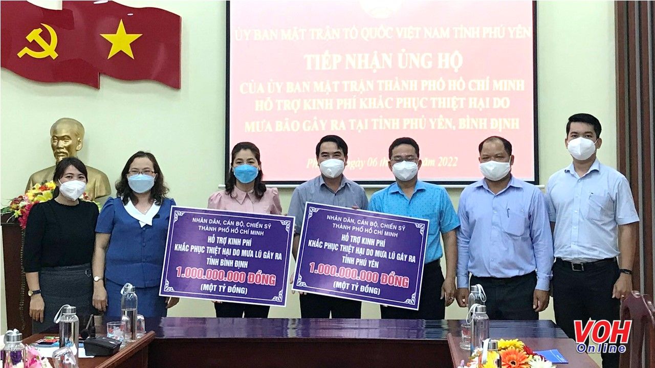 TPHCM hỗ trợ 6 tỷ đồng cho các tỉnh miền Trung khắc phục hậu quả thiên tai