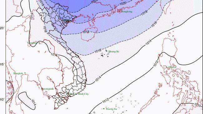 Dự báo thời tiết hôm nay 10/1/2021: Không khí lạnh gây mưa ở Bắc bộ