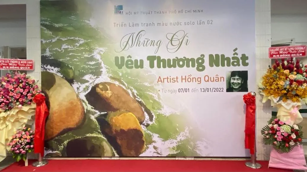 Triển lãm tranh “Những gì yêu thương nhất” của họa sĩ Hồng Quân